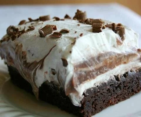 Brownie Fridge Cake