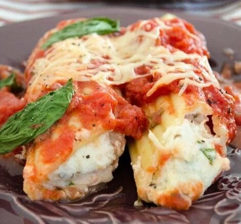 Chicken Manicotti